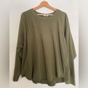 GAP FOREST GREEN CREWNECK SWEATER SIZE XL